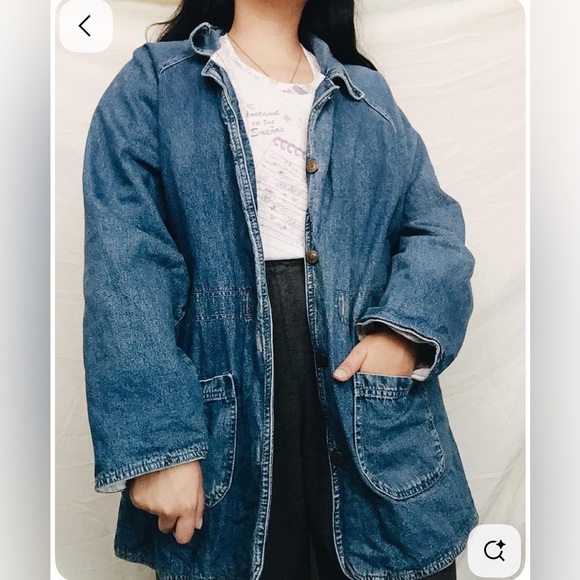 Vintage L.A. Blues Hooded Denim Jacket - Picture 2 of 16